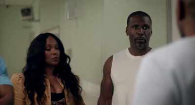 Cops came to the house looking for drew.
It's about that murder. - The Devil You Know
