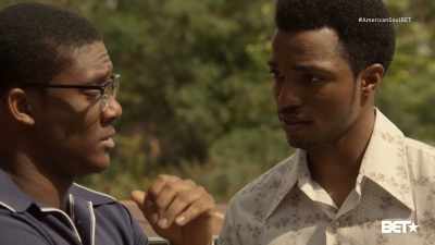 - Cops can't put nothing on me.
- (scoffs) - American Soul