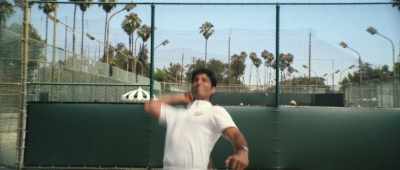["Corazon De Melon" playing] - Palm Royale