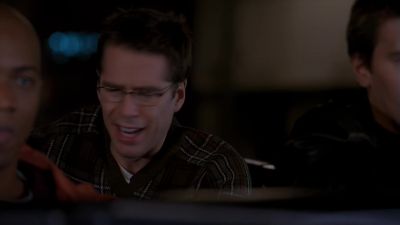 [ Cordelia ]
    IT'S IN THE OTHER DIRECTION.
        TURN AROUND! - Angel
