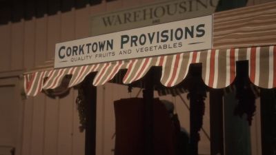 "corktown provisions." - Murdoch Mysteries