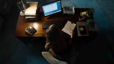 Cormoran Strike's office. - Strike