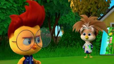 Cornelius, ready to whip up - The Chicken Squad