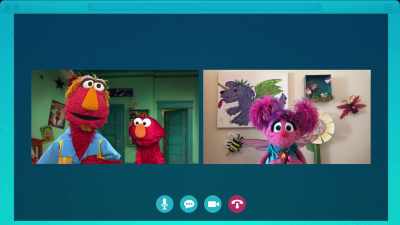 - Corny ice pops for
Big Bird's dessert all done! - Sesame Street: Elmo's Playdate