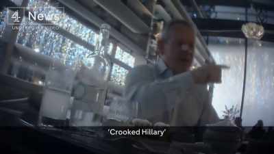 "Corrupt Hillary." - The Great Hack
