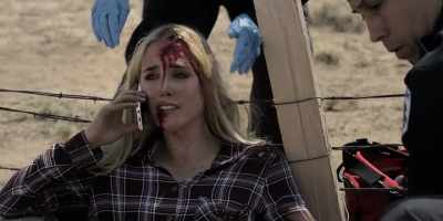 [Cory over phone]
Let me talk to them. - Walk  Ride  Rodeo