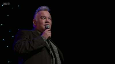 "Cos he'll think it's someone
he should have heard of, - Stewart Lee: Tornado