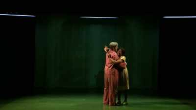 Cos that's my job, innit?
Protecting you, protecting him. - National Theatre Live: Nye