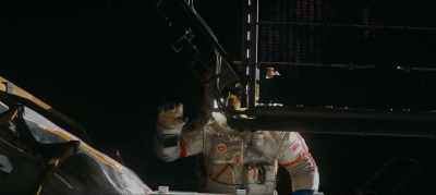Cosmic dust damage is normal.
Keep moving toward the sensor. - Salyut-7