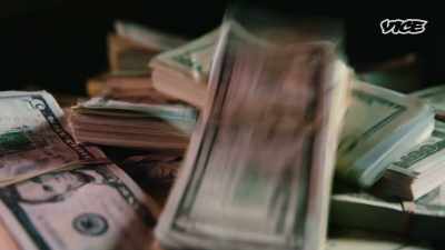 Coss: Cash was everywhere,
stacked with rubber bands. - I Was a Teenage Felon
