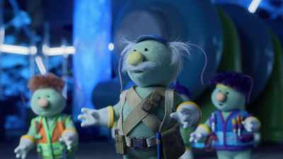 Cotterpin, congratulations
on discovering this sticky goo. - Fraggle Rock: Back to the Rock