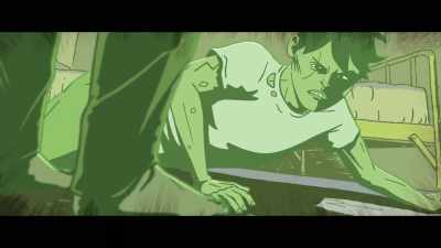 - [coughing] - Deadly Class