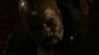 - [coughing]
- [straining] - Marvel's Luke Cage