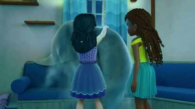 [COUGHING]
Yeah, charming. - LEGO Friends: Girls on a Mission