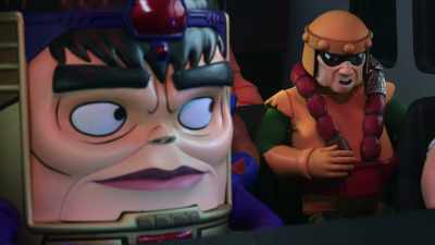 [coughs] I have a name already,
and it's perfect. - Marvel's M.O.D.O.K.