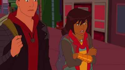 Could be AIM or Hydra
or something, - Marvel Rising: Playing with Fire