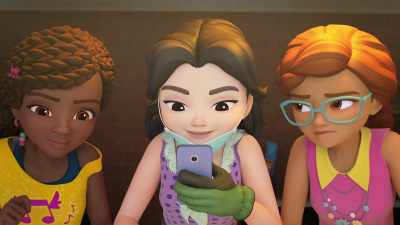 Could be an old version.
Sometimes I paint over mine. - LEGO Friends: Girls on a Mission