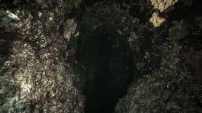 Could it be draining into
an underground cavern
as some locals believe? - Secrets of the Underground