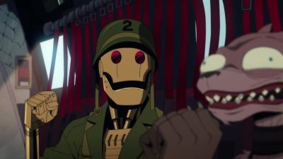 Could he be, G.I. Robot asks, - Creature Commandos