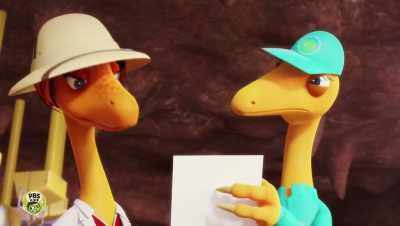 - Could be.
- Let's show this to Thurston. - Dinosaur Train: Adventure Island