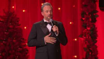 Could be wrong,
but I think that song - Nate Bargatze's Nashville Christmas