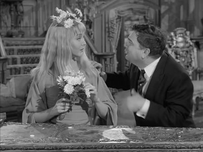 Could you do that again?
Or didn't I hear what I heard? - The Addams Family