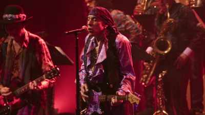 ♪ Could have been
A politician ♪ - Stevie Van Zandt: Disciple