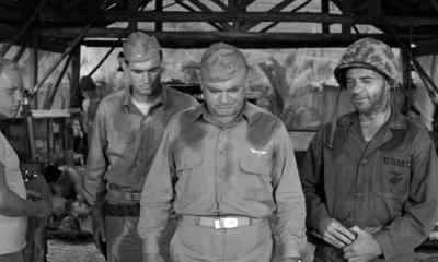 Could you have dinner
with us at Headquarters
tonight, Father? - The Gallant Hours
