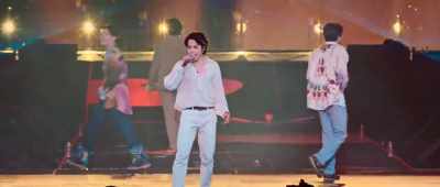 ♪ Could you hear it too? ♪ - BTS: Permission to Dance on Stage - LA