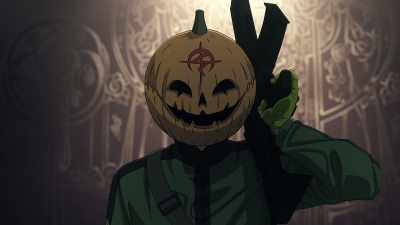 Could I ask you to set that gun
down on the floor, Captain Kenneth? - Mobile Suit Gundam Hathaway
