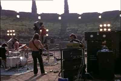 Could I have egg, sausage,
chips and beans, and a tea? - Pink Floyd: Live at Pompeii