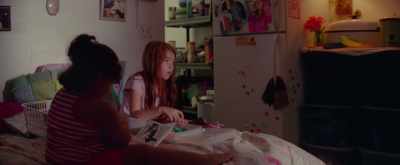 - Could Jancey come out and play?
- [TV, indistinct] - The Florida Project