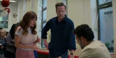 Could you put, um, uh,
"To Nikki and Jason." - Trying