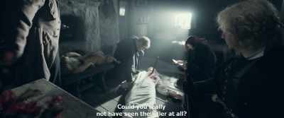 Could you really
not have seen the killer at all? - Gogol. Viy