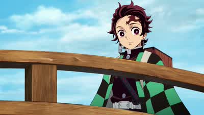 Could this be the town to the northwest? - Demon Slayer: Kimetsu no Yaiba