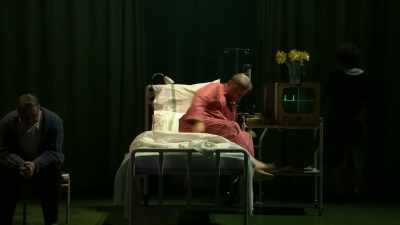 Could you... Could you ask him
to leave, please? - National Theatre Live: Nye