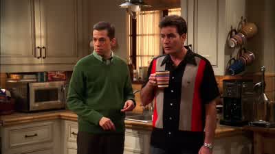 - Could you pass the syrup? - Two and a Half Men