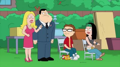 Couldn't get the bed
through the door, huh? - American Dad!