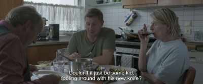 Couldn't it just be some kid,
fooling around with his new knife? - Under the Tree