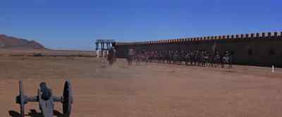 Count 'em at fours. Forward, ho! - Chisum