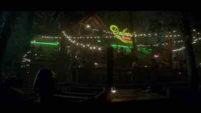 [country music playing] - Swamp Thing