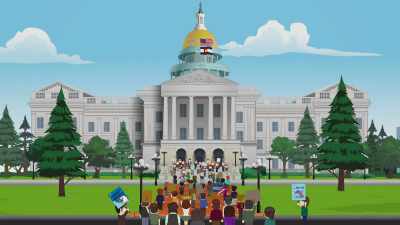 ♪ Couple of kids... ♪ - South Park: Post COVID: The Return of COVID