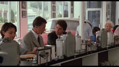 MapIe syrup supposed to be on the tabIe before the pancakesCharIie Babbitt made a joke - Rain Man