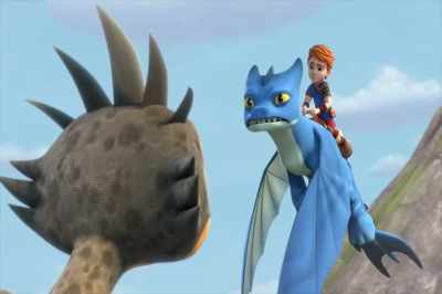 - Cover more ground.
- I'll find it with my super vision. - Dragons: Rescue Riders