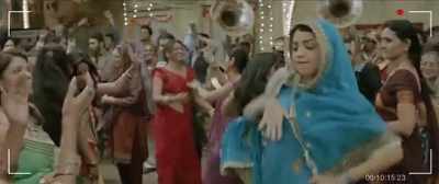 Covered her with dew drops. - Lipstick Under My Burkha