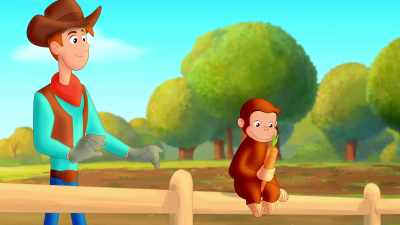 (cow moos) - Curious George: Go West, Go Wild