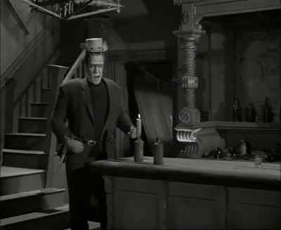 [Cowboy Accent]
Bartender? - The Munsters