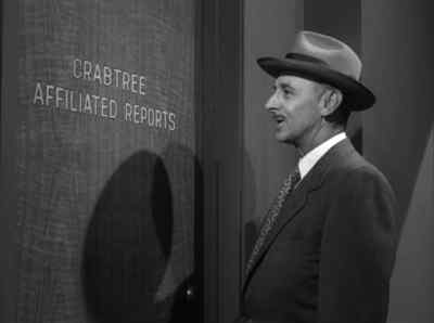 "Crabtree Affiliated Reports." - Alfred Hitchcock Presents