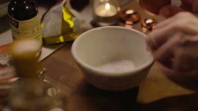 Crack an egg into a bowl, - Nigella: At My Table