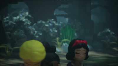- [cracking]
- [all scream] - LEGO Disney Princess: The Castle Quest